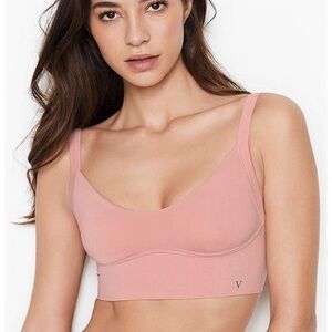 3pc VS Seamless V-Scoop Lounge Bra